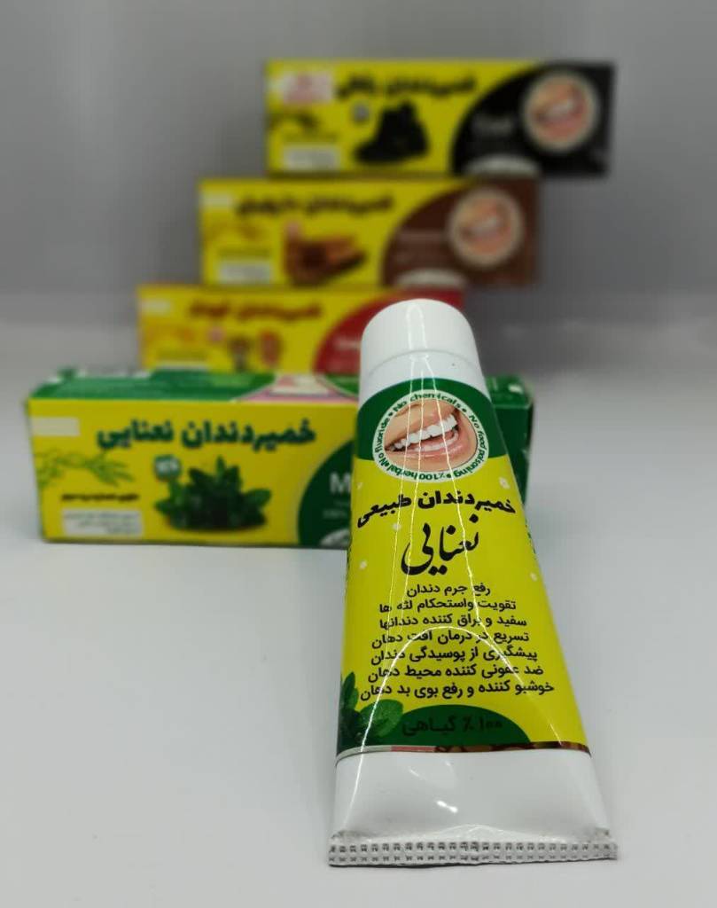 خمیردندان گیاهی نعنایی